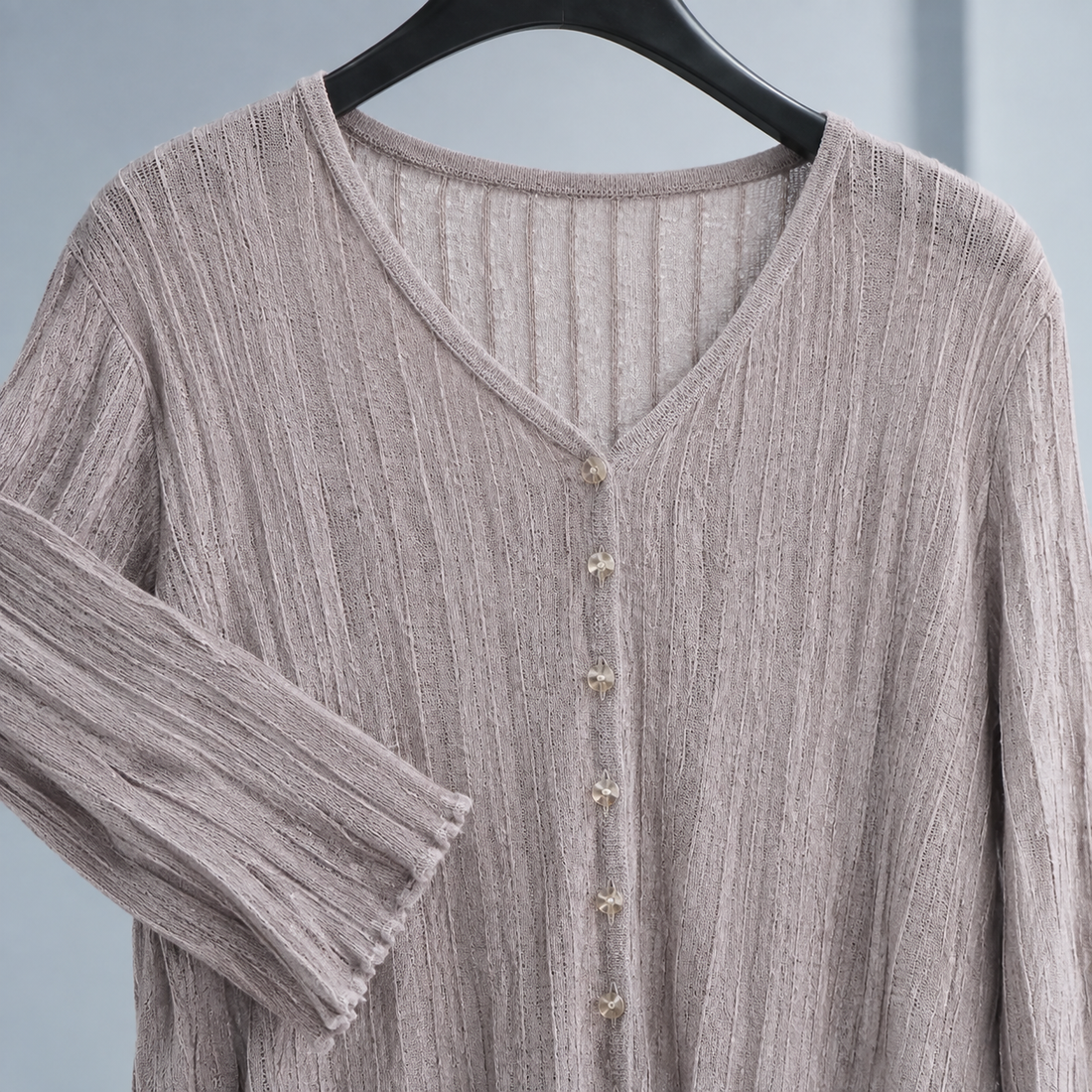 Ilaria-Lane V-Neck Cardigan - Lead Product Detail