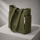Ferretti Ribbed Tote - Lead Alternate View
