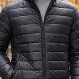 Gaspard-James Cashmere Puffer Jacket - Lead Product Detail