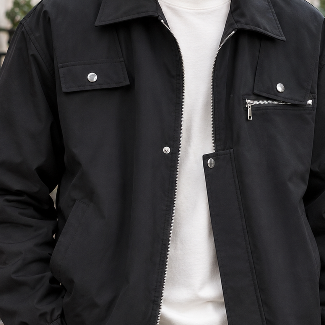 Luca-Grant Utility Jacket - Lead Product Detail