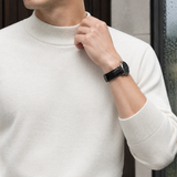 August-Rhys Mock Neck Sweater - Lead Product Detail