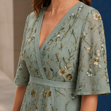 Bernadette-Skye Embroidered Maxi Dress - Lead Product Detail