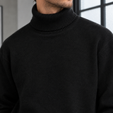 Zane-Miles Ribbed Turtleneck Sweater - Lead Product Detail