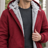 Cassian-Scott Hooded Hoodie - Lead Product Detail