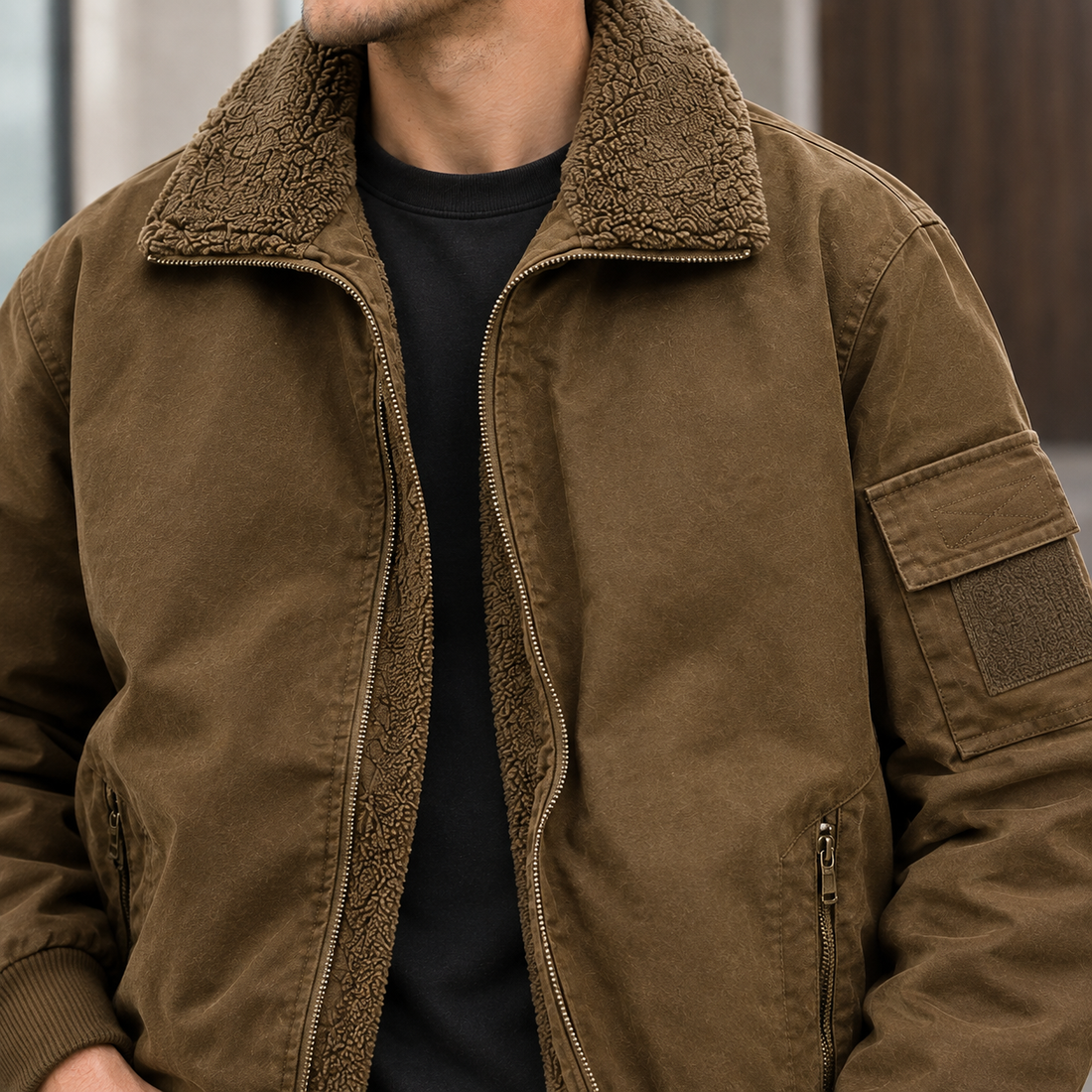 Simon-Lane Cotton Jacket - Lead Product Detail