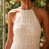 Amalia-June Halter Maxi Dress - Lead Product Detail