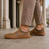 Bartoli Suede Sneakers - Lead Alternate View