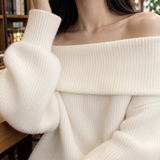 Blanche Off-Shoulder Sweater - Lead Product Detail