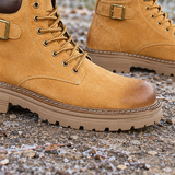 Piras-Capri Buckle Work Boots - Lead Product Detail