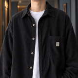 Christopher Relaxed Overshirt - Lead Product Detail