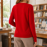 Maxine-June Fine Knit Sweater - Lead Alternate View