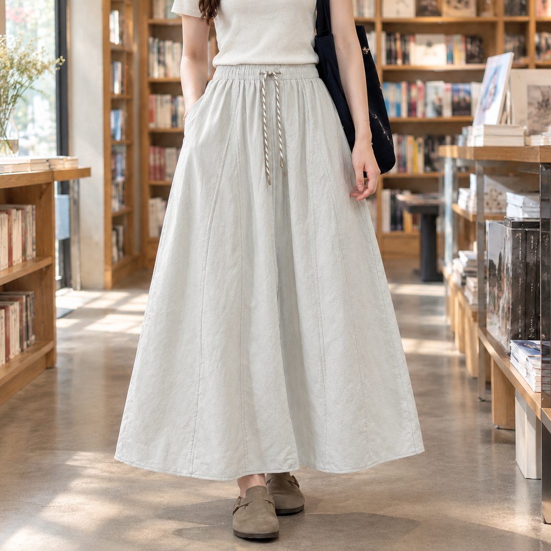 Mariella Flowing Maxi Skirt - Lead Product Detail