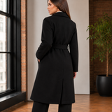 Maia-Lane Belted Overcoat - Lead Alternate View