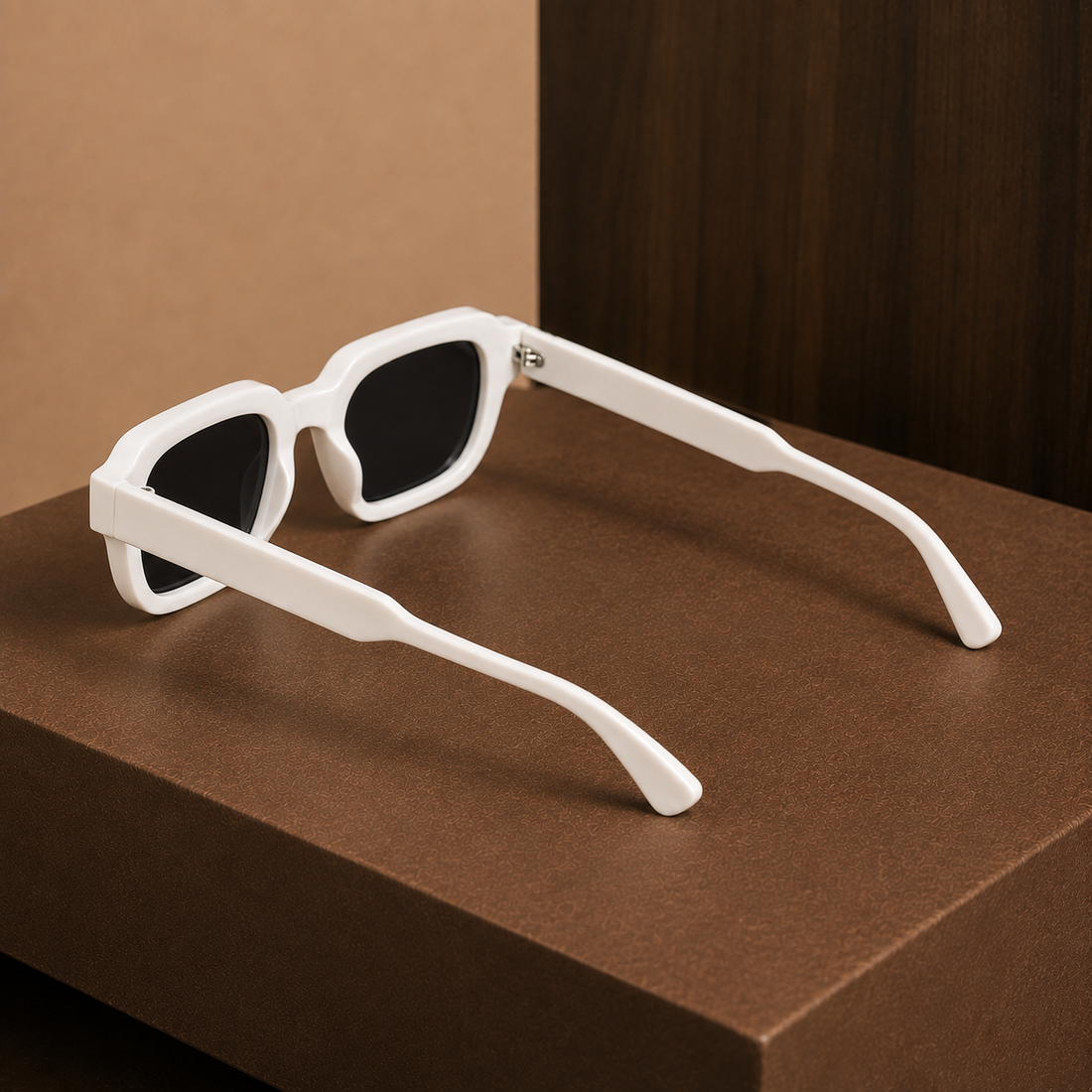 Simeon Sculpted Sunglasses - Lead Alternate View