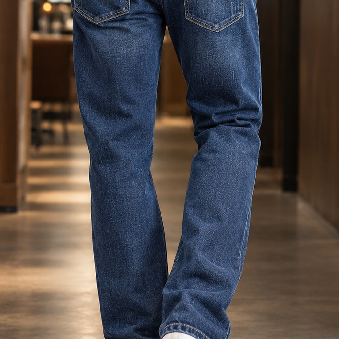 Yannick-Tate Straight Jeans - Lead Product Detail