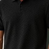 Alphonse-York Textured Polo - Lead Product Detail