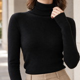 Edith-Rose Wool Turtleneck - Lead Product Detail