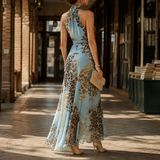 Lorelei Leopard Maxi Dress - Lead Alternate View