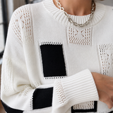 Francesca-Kate Textured Sweater - Lead Product Detail