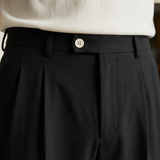 Mateo Pleated Pants - Lead Product Detail