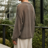 Orion Cashmere Sweater - Lead Alternate View