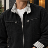 Nolan-West Contrast Collar Jacket - Lead Product Detail