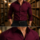 Hector Slim Shirt - Lead Product Detail