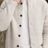 Kit-Dean Stand Collar Cardigan - Lead Product Detail