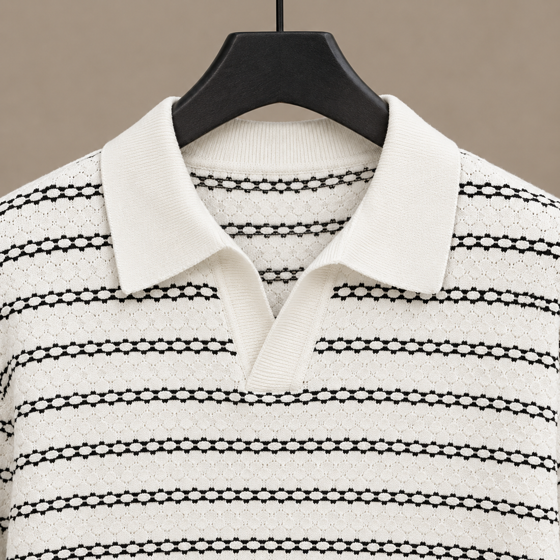 Nolan-West Open Collar Polo - Lead Product Detail