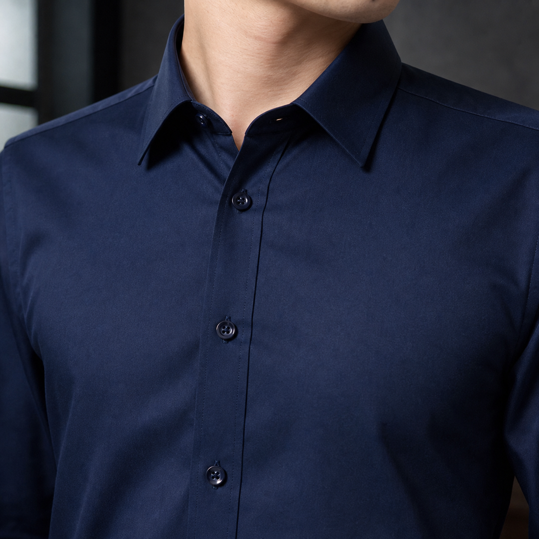 Connor-Wade Slim Fit Shirt - Lead Product Detail