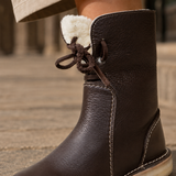 Ardenti Lace-Up Boots - Lead Product Detail