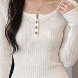 Jade-Elise Square Neck Top - Lead Product Detail