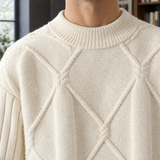 Timothy Diamond Knit Sweater - Lead Product Detail