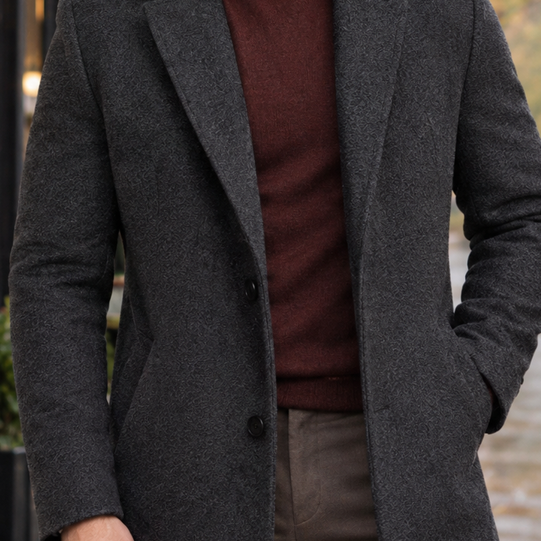 Arnaud-Lane Tailored Overcoat - Lead Product Detail