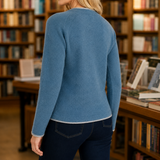 Mina Cashmere Sweater - Lead Alternate View