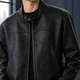 Anthony Stand Collar Jacket - Lead Product Detail