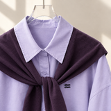 Lucia-Louise Layered Shirt Set - Lead Product Detail