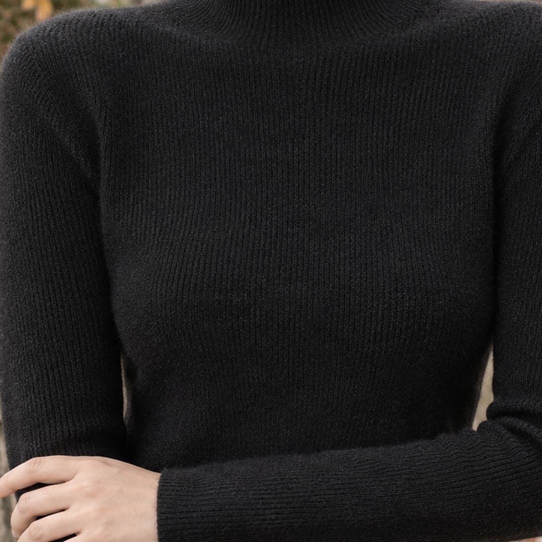 Danielle-Kate Mock Neck Sweater - Lead Product Detail