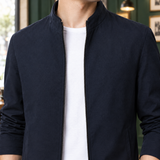 Armand-Miles Stand Collar Jacket - Lead Product Detail