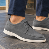 Zeno Apron Derby Shoes - Lead Product Detail