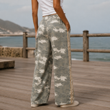 Imogen-Rae Wide Leg Pants - Lead Alternate View