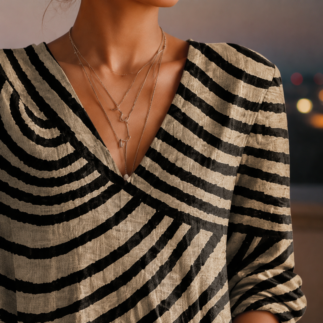 Renata-Kate Abstract Maxi Dress - Lead Product Detail