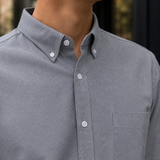 Bordoni Oxford Shirt - Lead Product Detail