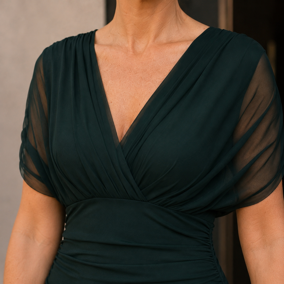 Valeria-Rose Wrap Maxi Dress - Lead Product Detail