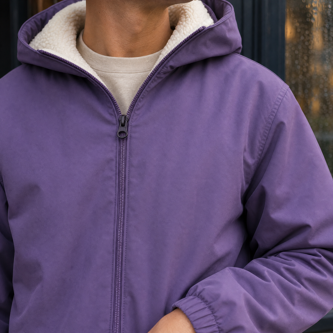 Edric-Scott Reversible Jacket - Lead Product Detail