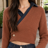 Nicole-Pearl Wide Leg Cardigan - Lead Product Detail