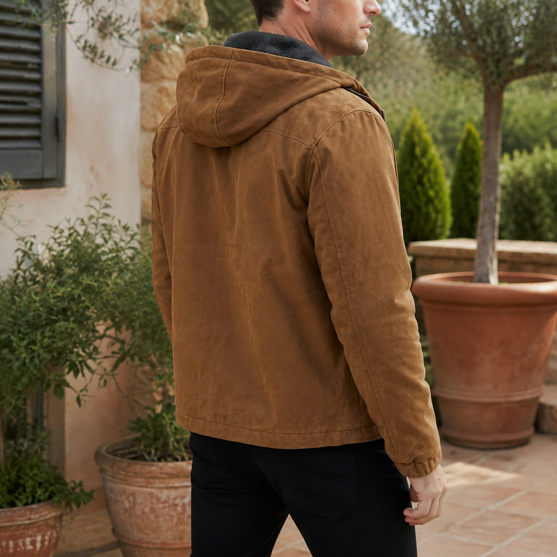 Zane Vintage Jacket - Lead Alternate View