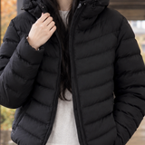 Demelza-Skye Hooded Puffer Jacket - Lead Product Detail