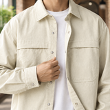 Dominic-West Utility Overshirt - Lead Product Detail