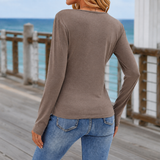 Alina-June Ruched Top - Lead Alternate View